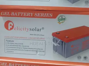 “Felicity Solar Gel Battery 200ah – Quiet Cool Operation”