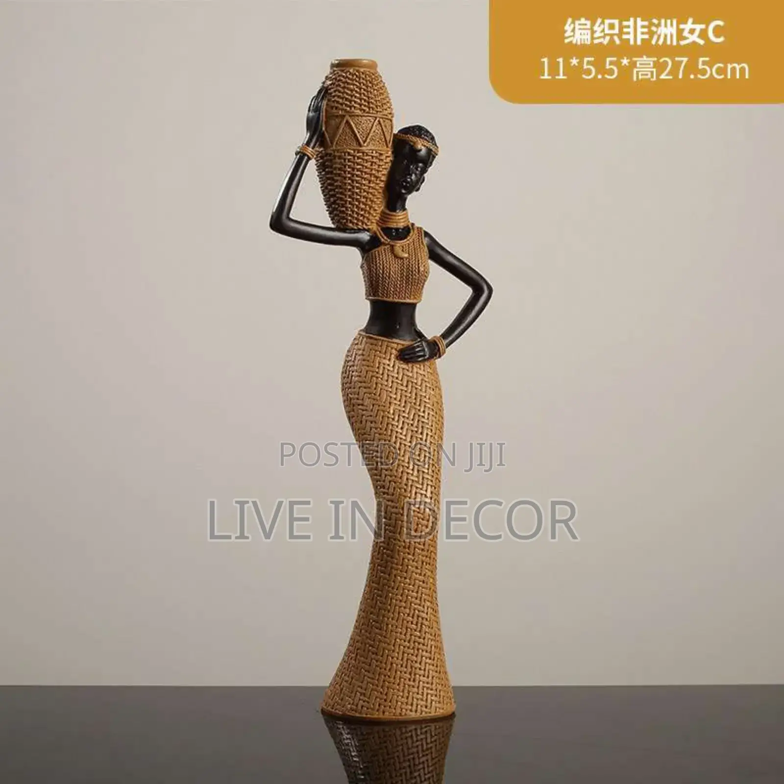 African Lady Statue