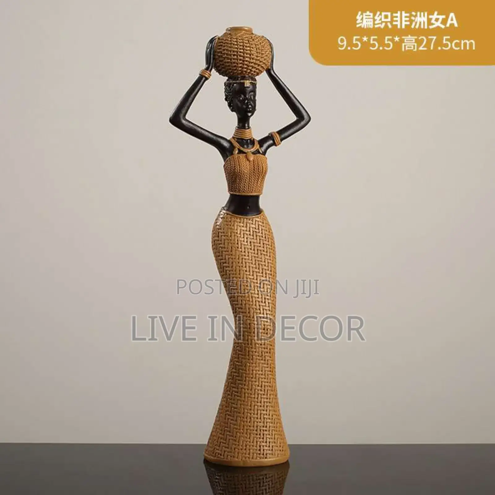 African Lady Statue