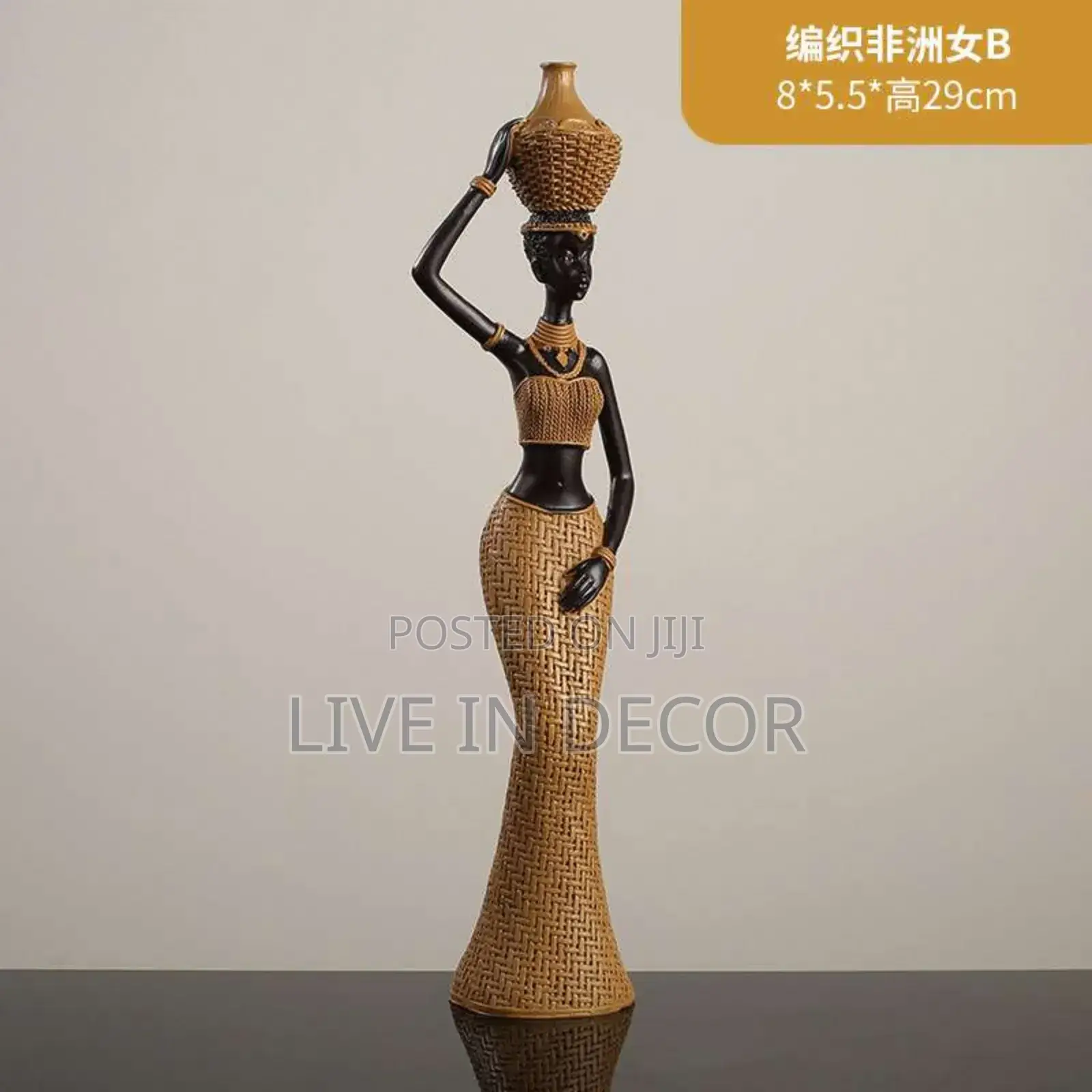 African Lady Statue
