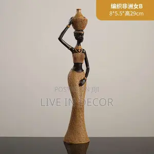 African Lady Statue