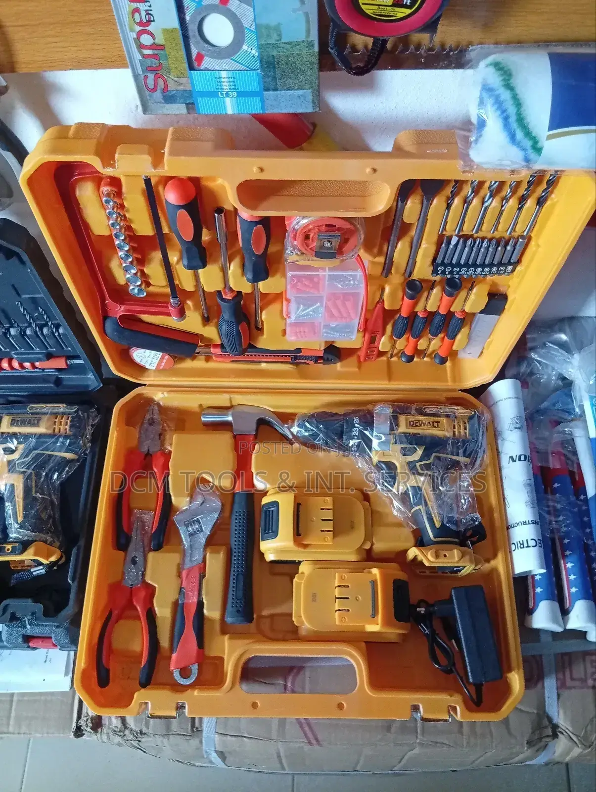 Dewalt Cordless Drill Tools Box