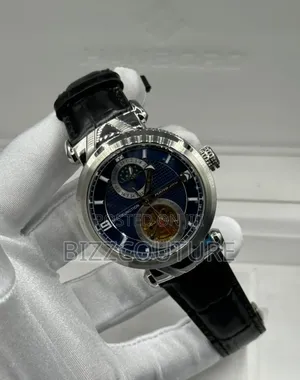 Original Hanboro Black Genuine Leather Strap Watch