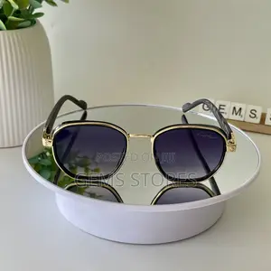 Stylish Cartier-Inspired Oval Sunglasses