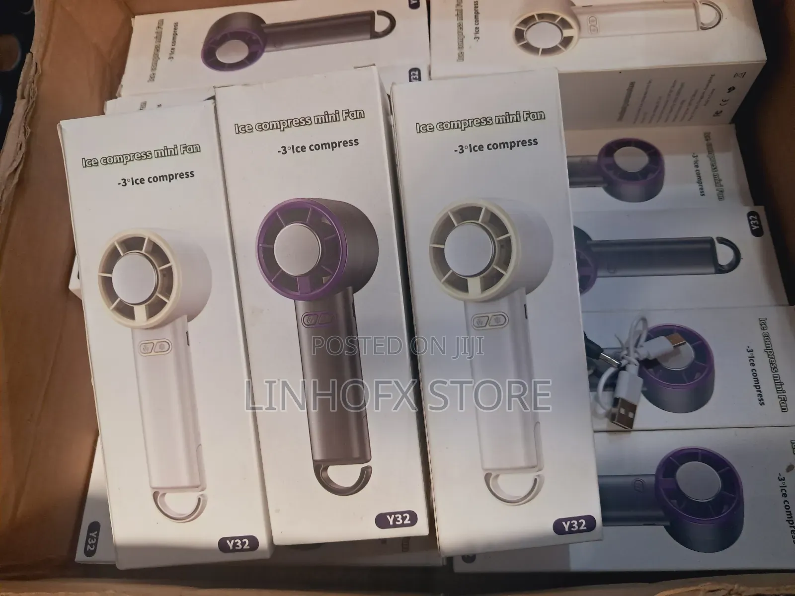 Ice Compress Mini Fan