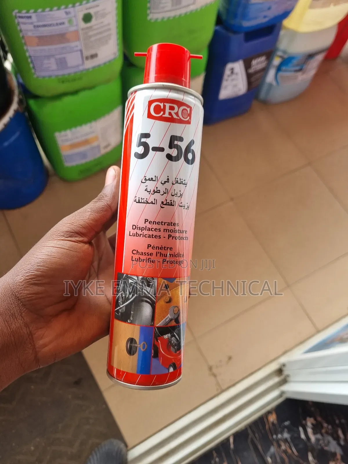 CRC 5-56 Multi-Purpose Lubricant.