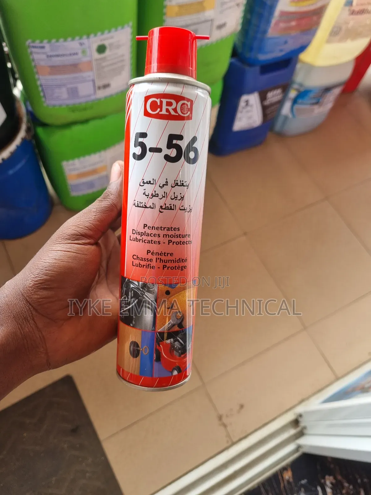 CRC 5-56 Multi-Purpose Lubricant.