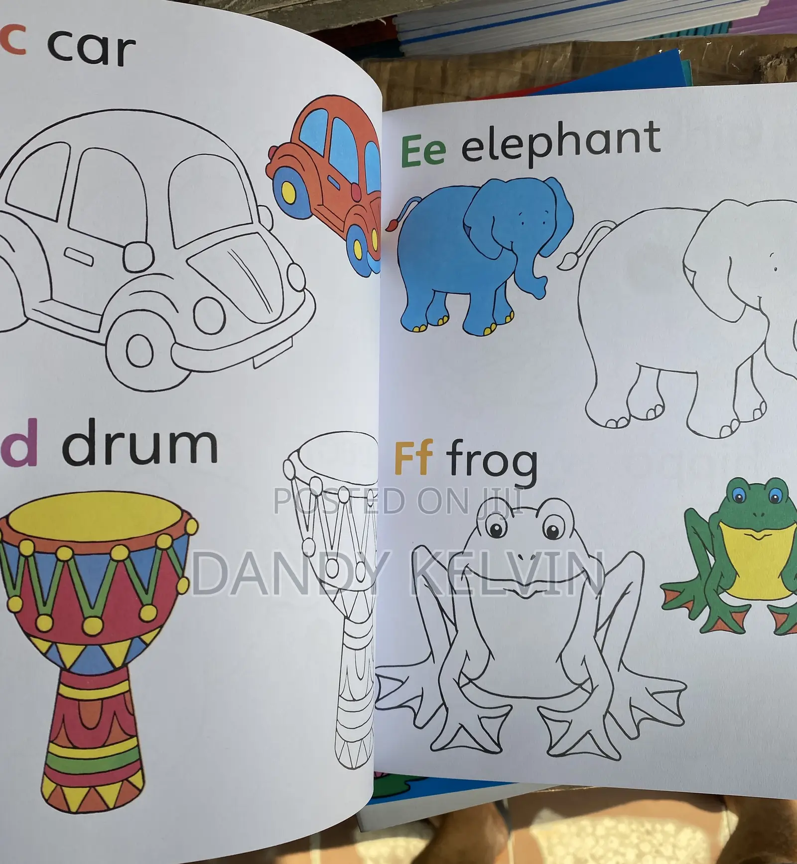 Bumper Colouring Abc 123