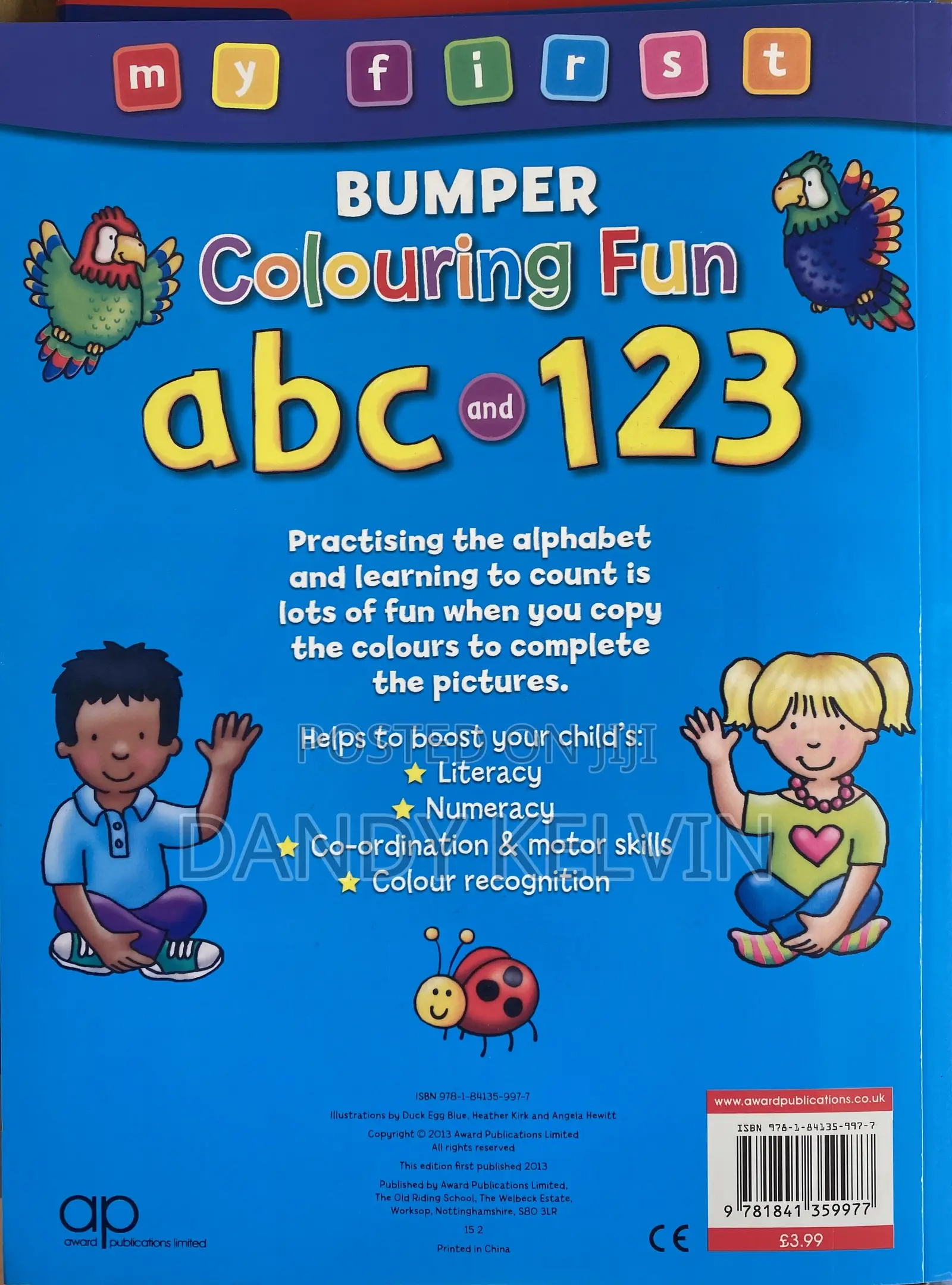 Bumper Colouring Abc 123