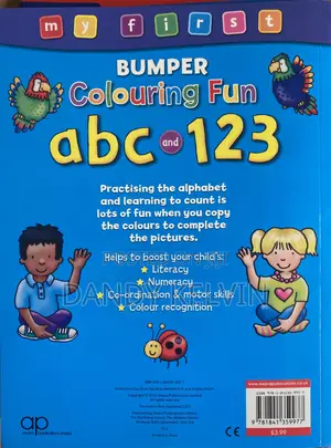 Bumper Colouring Abc 123