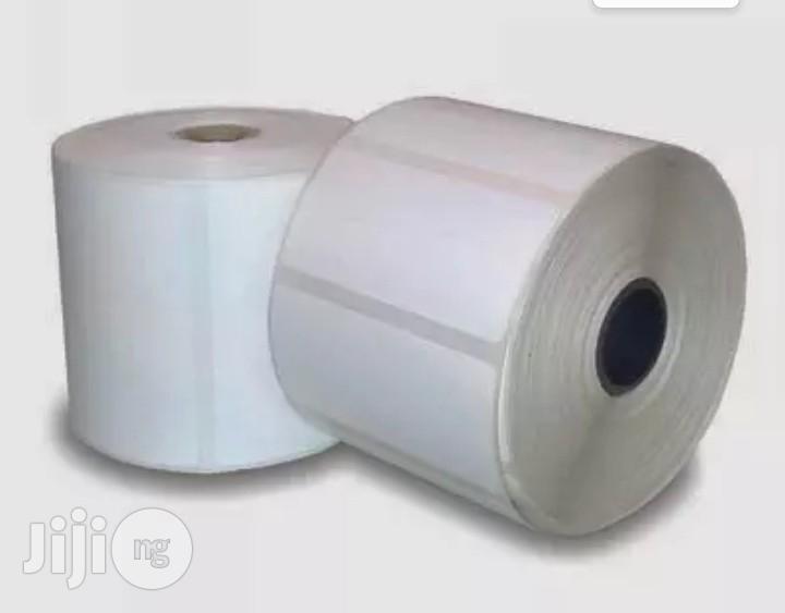 POS Barcode Printer Sticker Paper Roll - 50x25 Mm