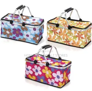 Multicolored Foldable Picnic Bag