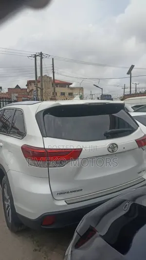 Toyota Highlander Limited V6 4x4 (3.5L 6cyl 6A) 2016 White