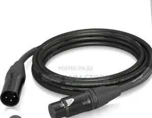 Cannon To Cannon Audio Microphone Cable 3pin Xlr