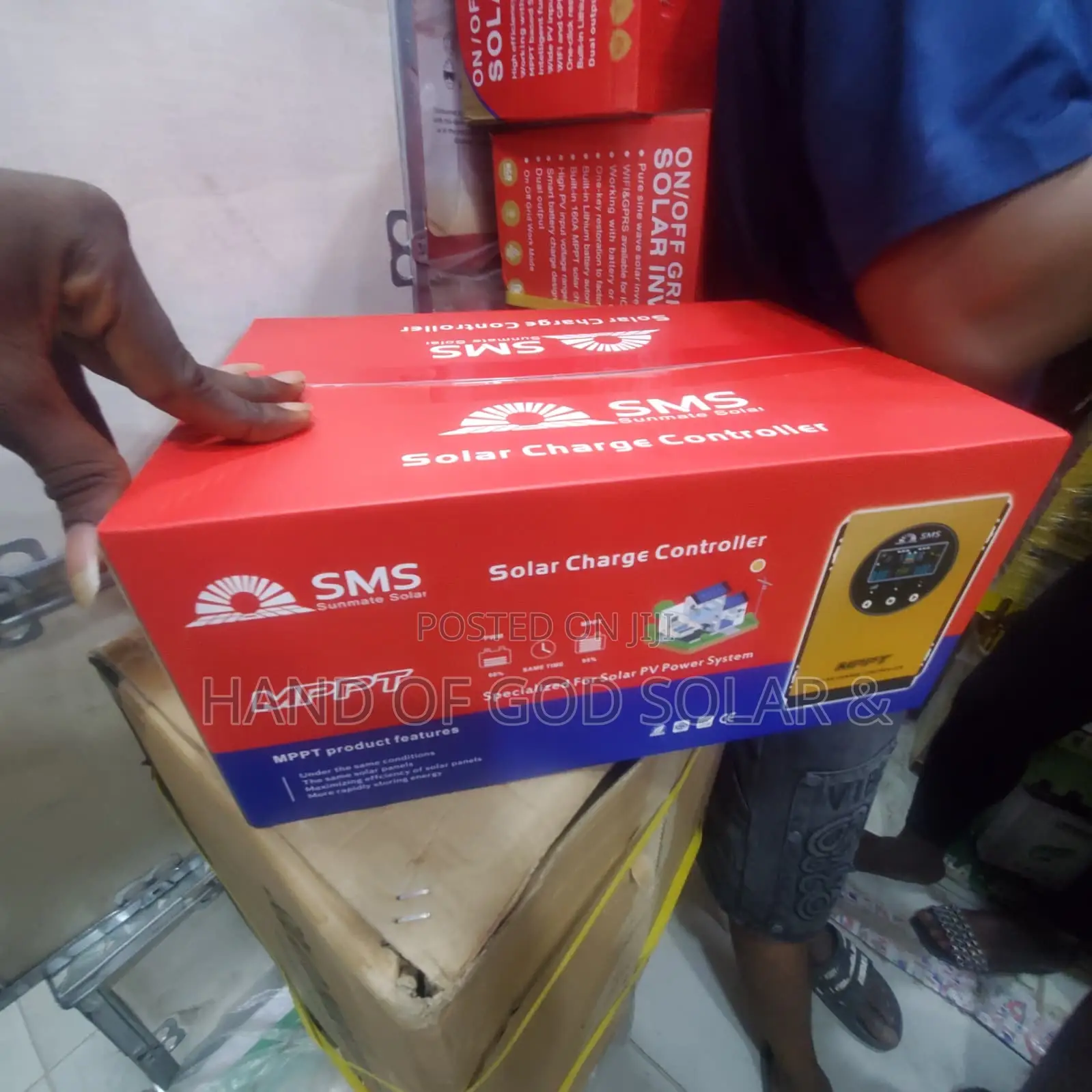 100ah SMS Charge Controller