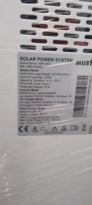 Must Solar Generator 3000watts/3kwh