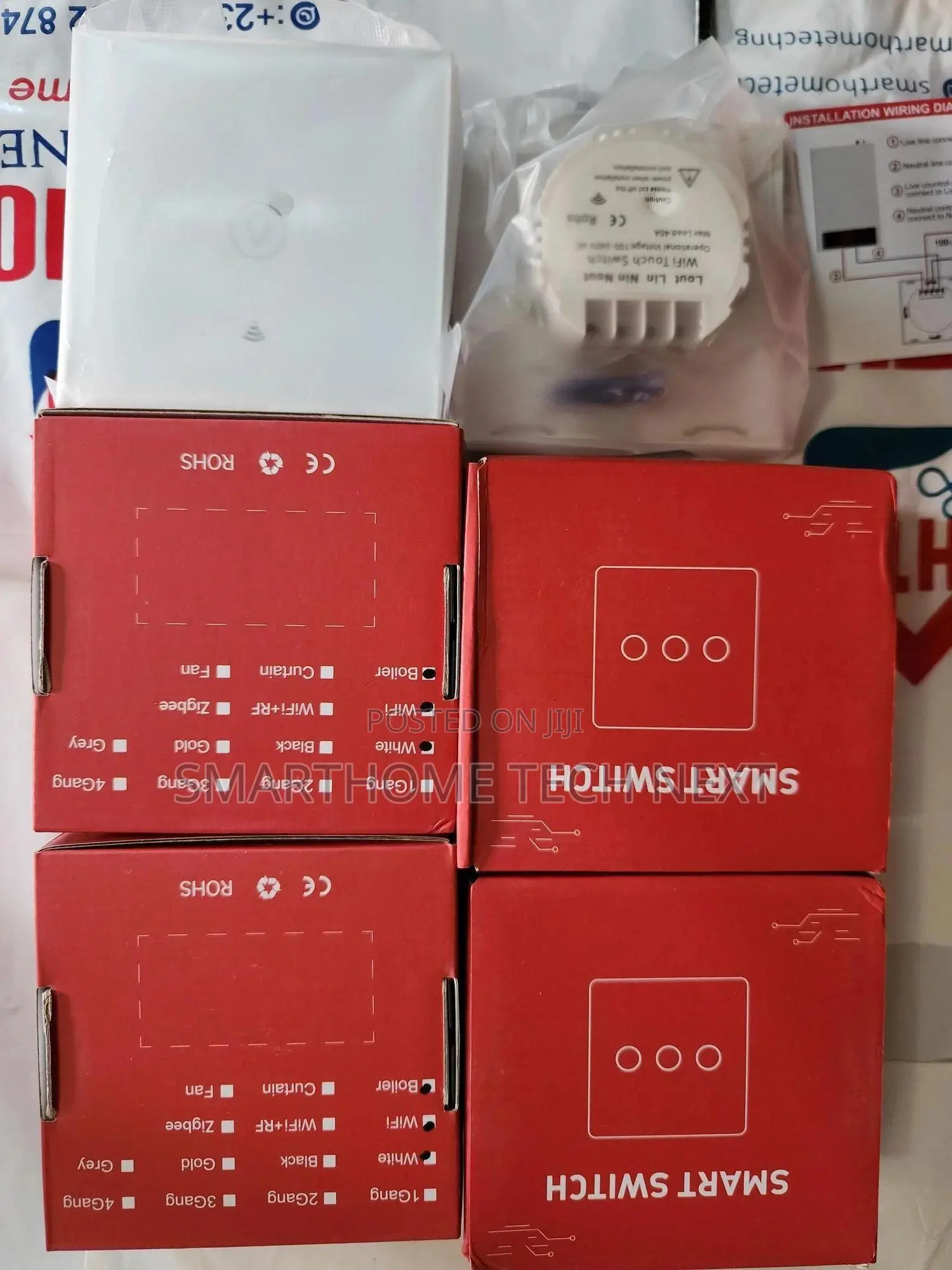 Smart Water Heater Ac Switch – 40a – White