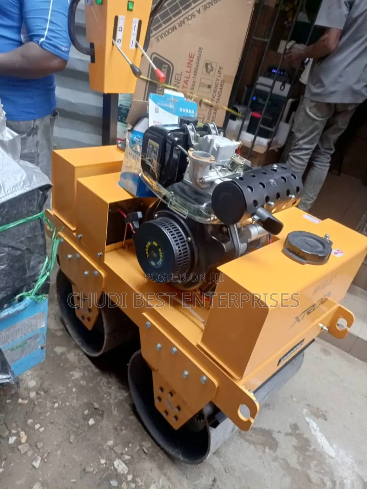2 Drum Compactor Roller Machine