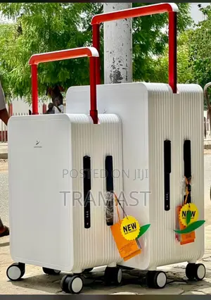 Beautiful 2 Set Hard Rubber Travel Luggage