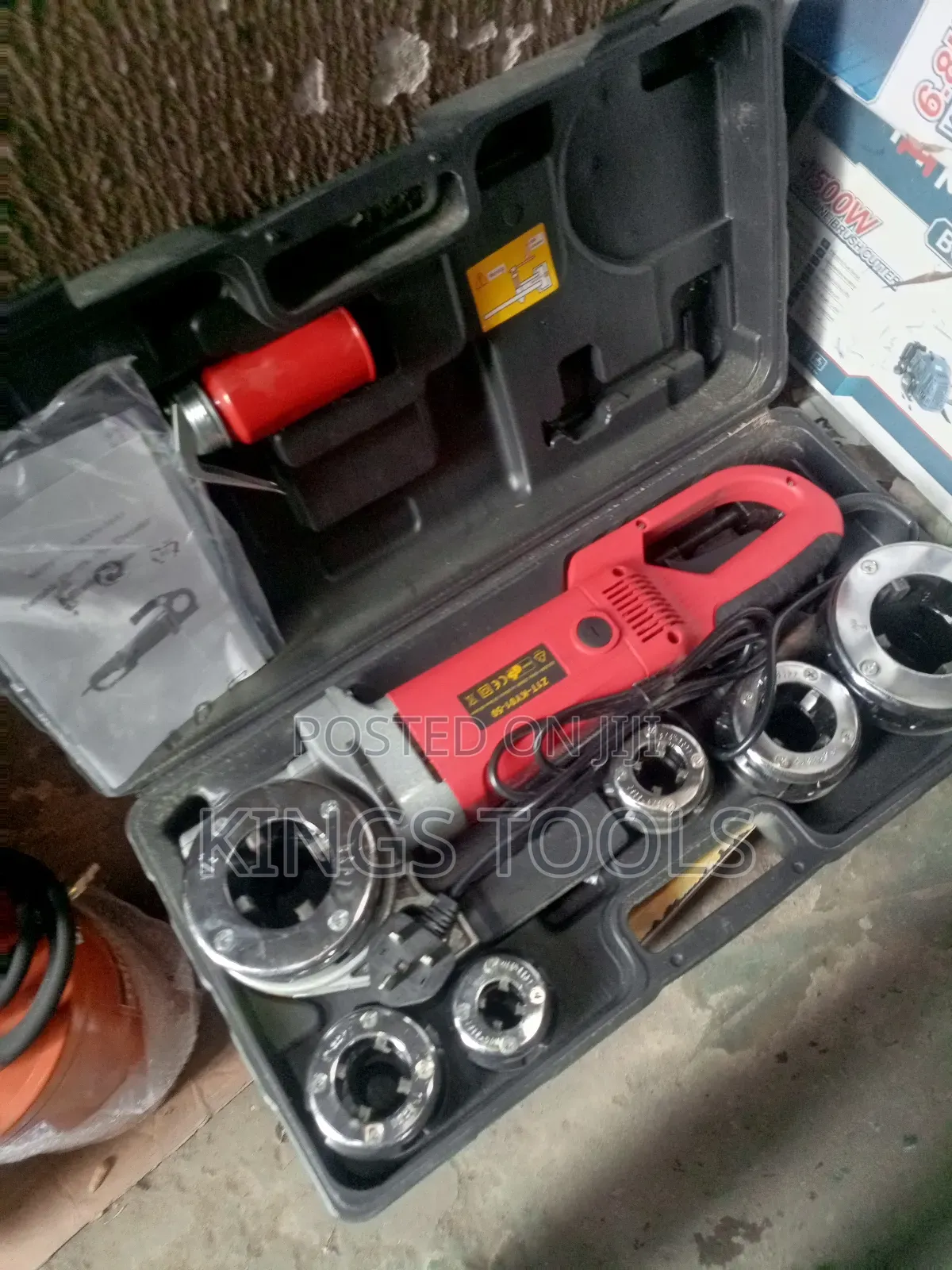 Electric Pipe Threader Machine