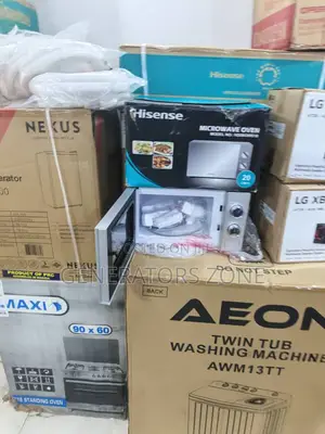 New Hisense Microwave – 20l Capacity, Silver H20moms10