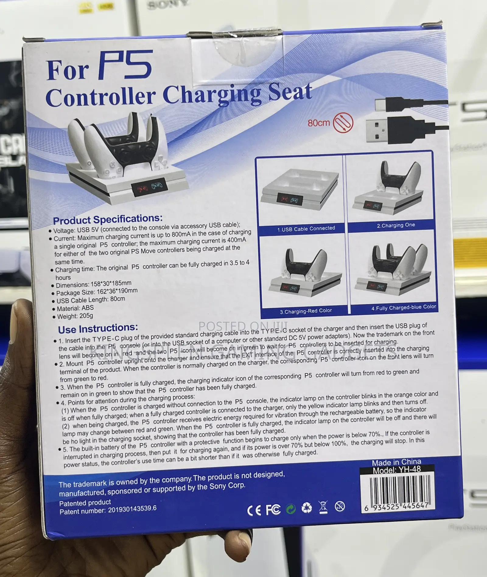 Ps5 Controller Charging Seat