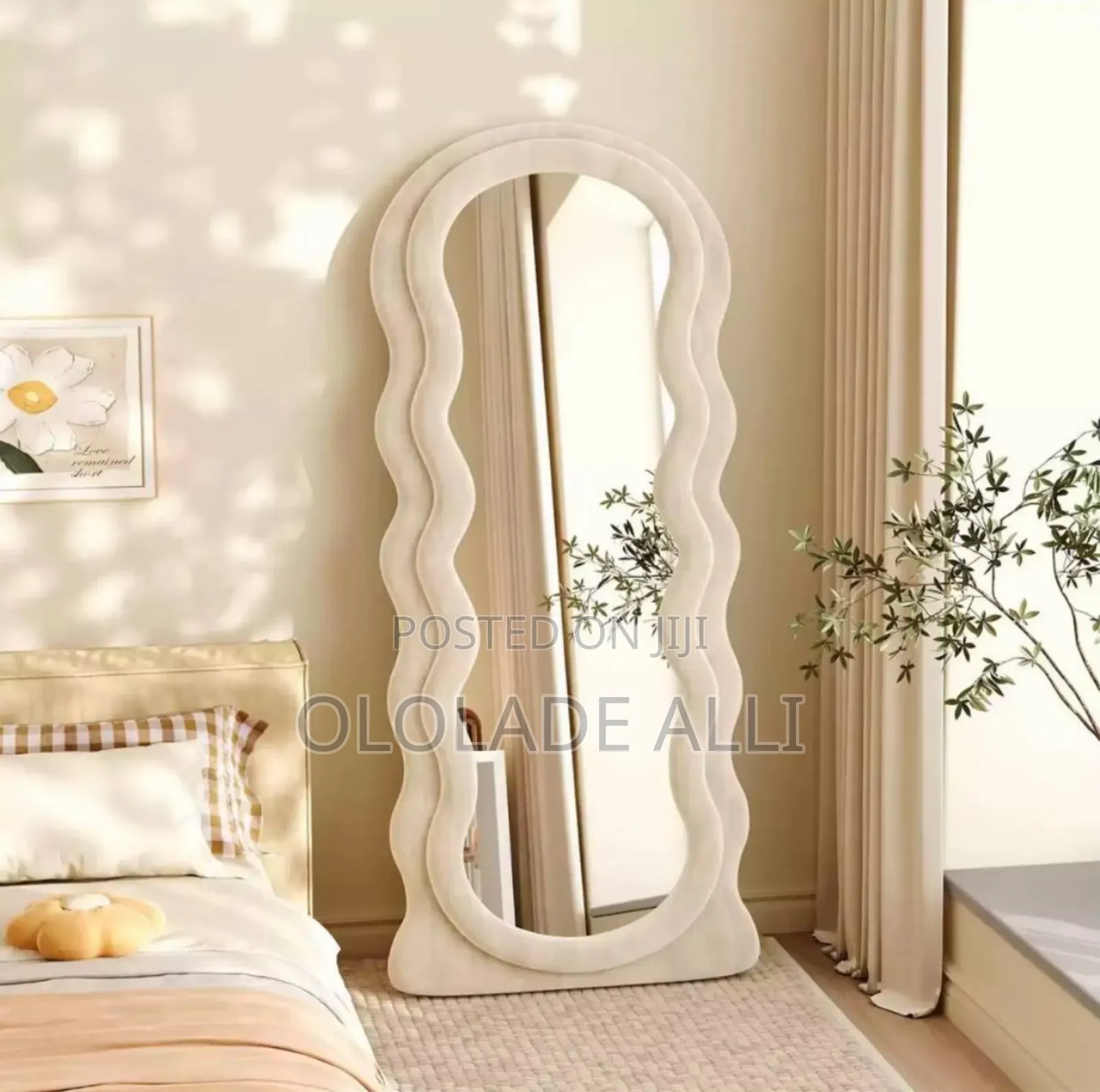 Full Length Wavy Mirror