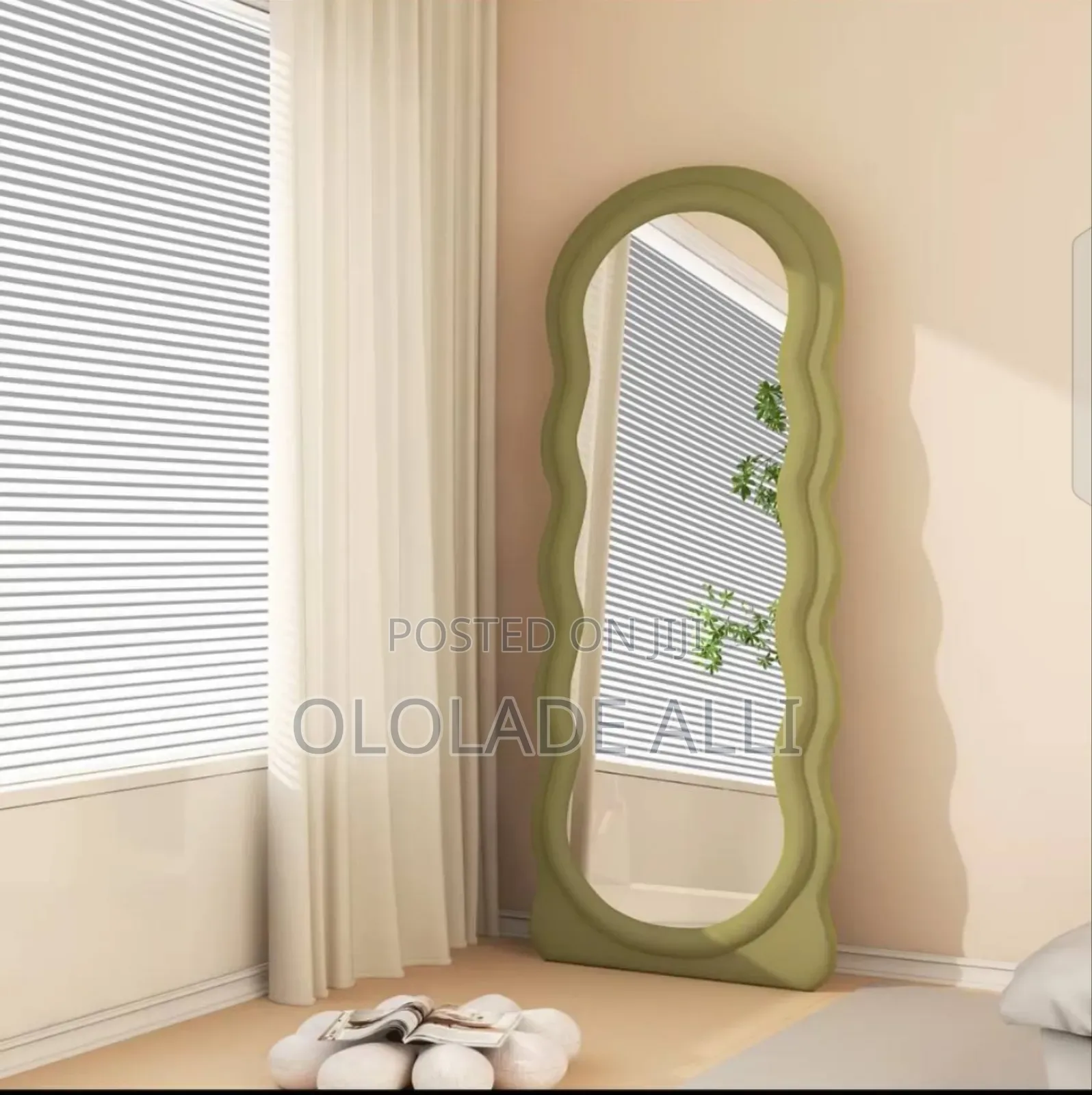 Full Length Wavy Mirror