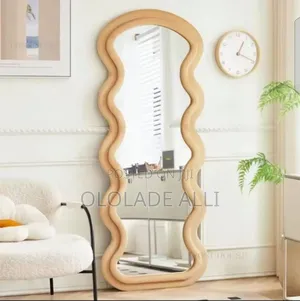 Full Length Wavy Mirror