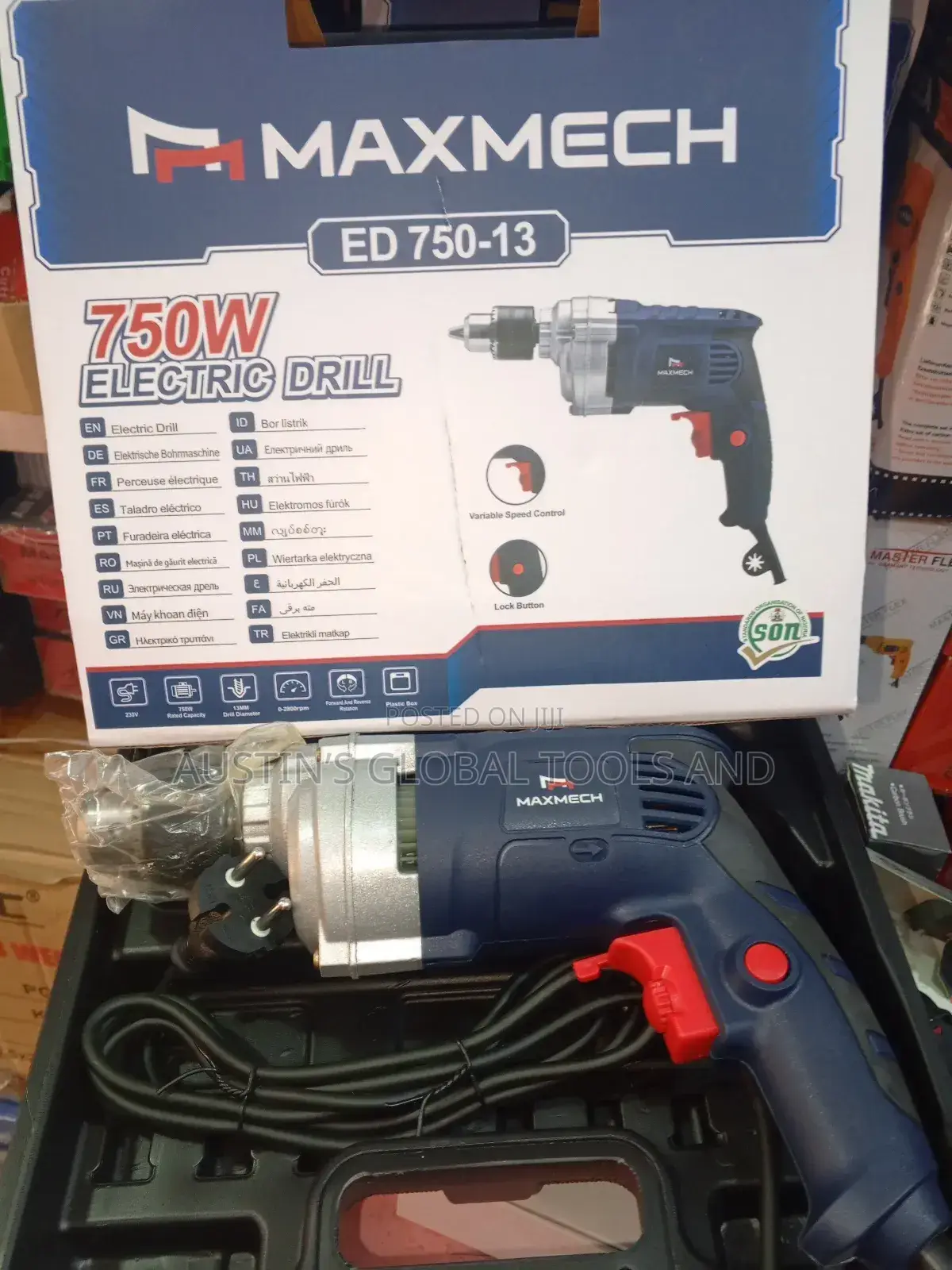 Max Mech Electric Drill