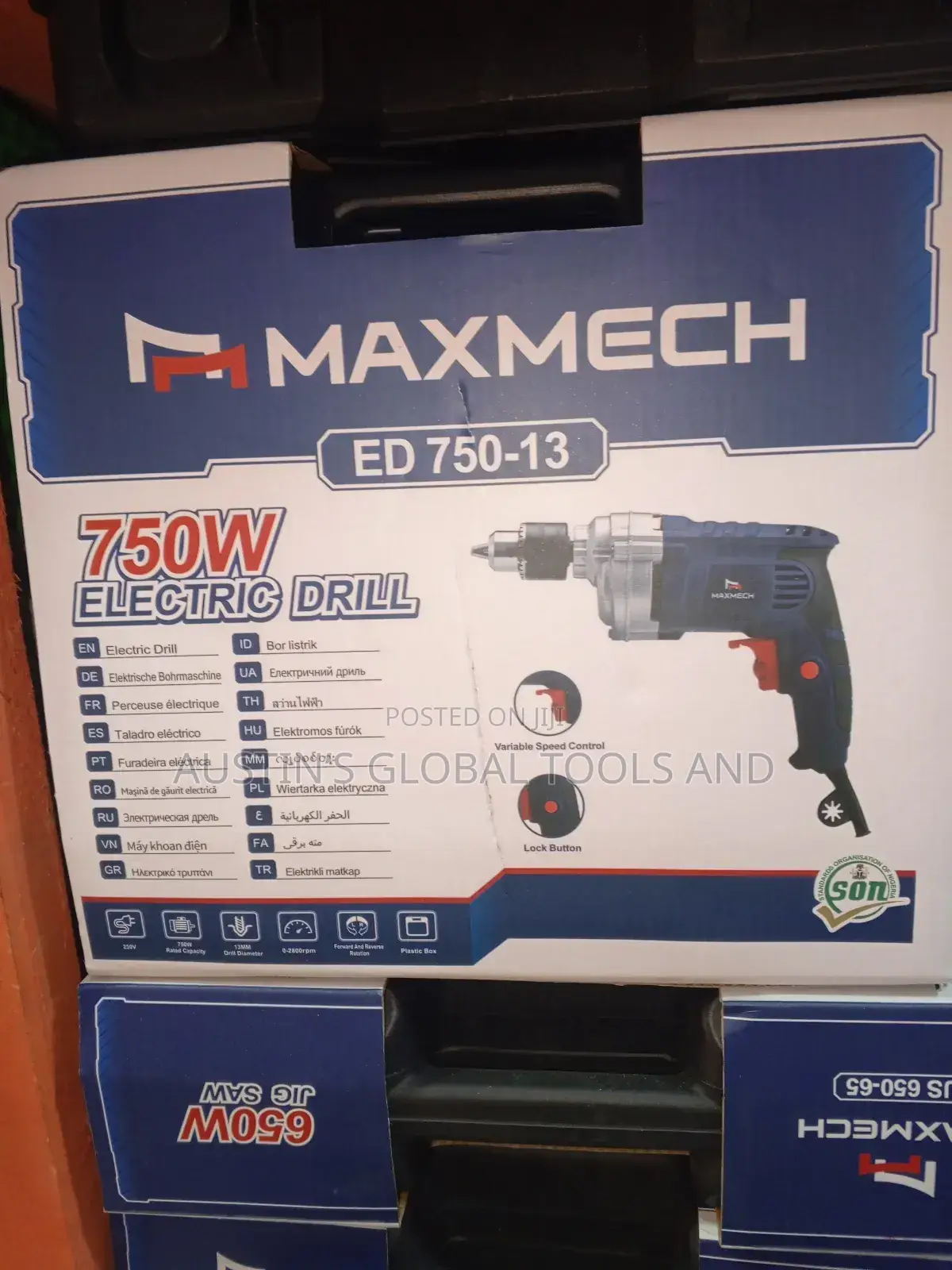Max Mech Electric Drill
