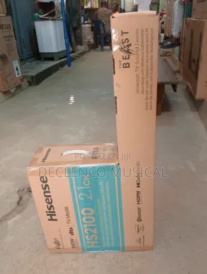 Hisense 240w Hs2100 2.1ch Sound Bar With Wireless Subwoofer