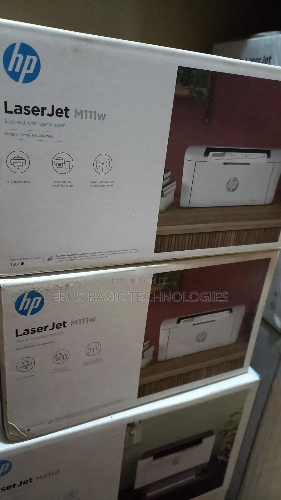Hp Laserjet Pro M111w Single Black and White Printer