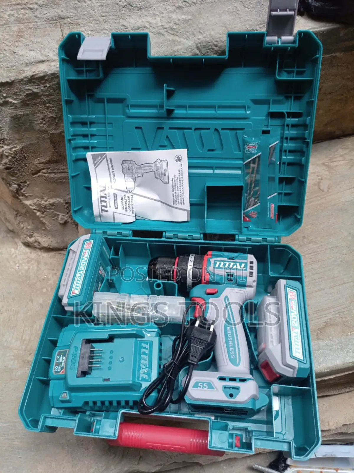 Cordless Impact Drill (Total 20v)