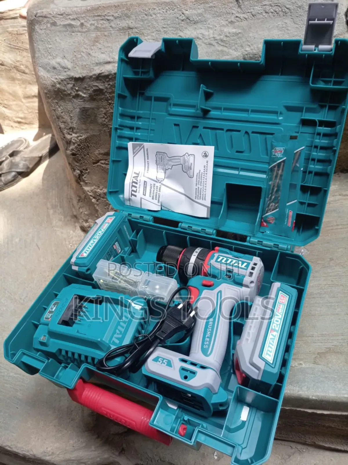 Cordless Impact Drill (Total 20v)
