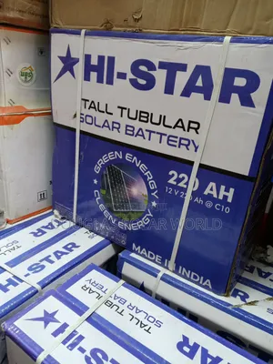 Hi Star Solar Tubular Battery 220ah