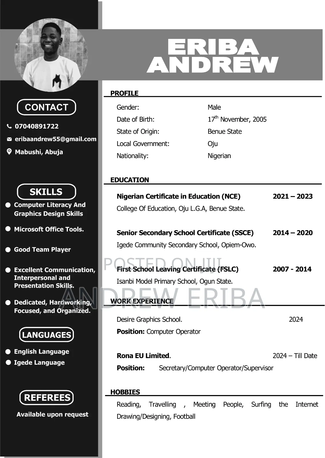 Job Application
