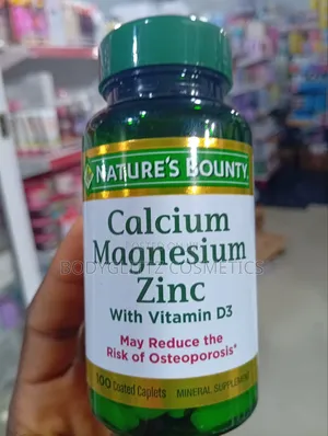 Calcium + Magnesium + Zinc With Vit D3 Capsules (Nature's Bounty)