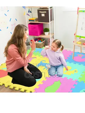 Baby Floor Mat With With Alphabet Numbers Rug for Baby