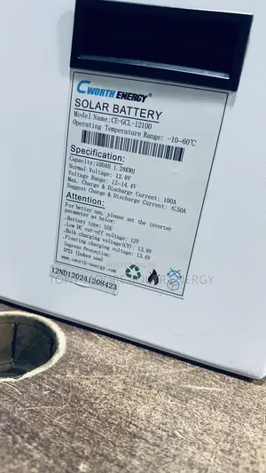 1.28kwh 12v Cworth Lithium Battery