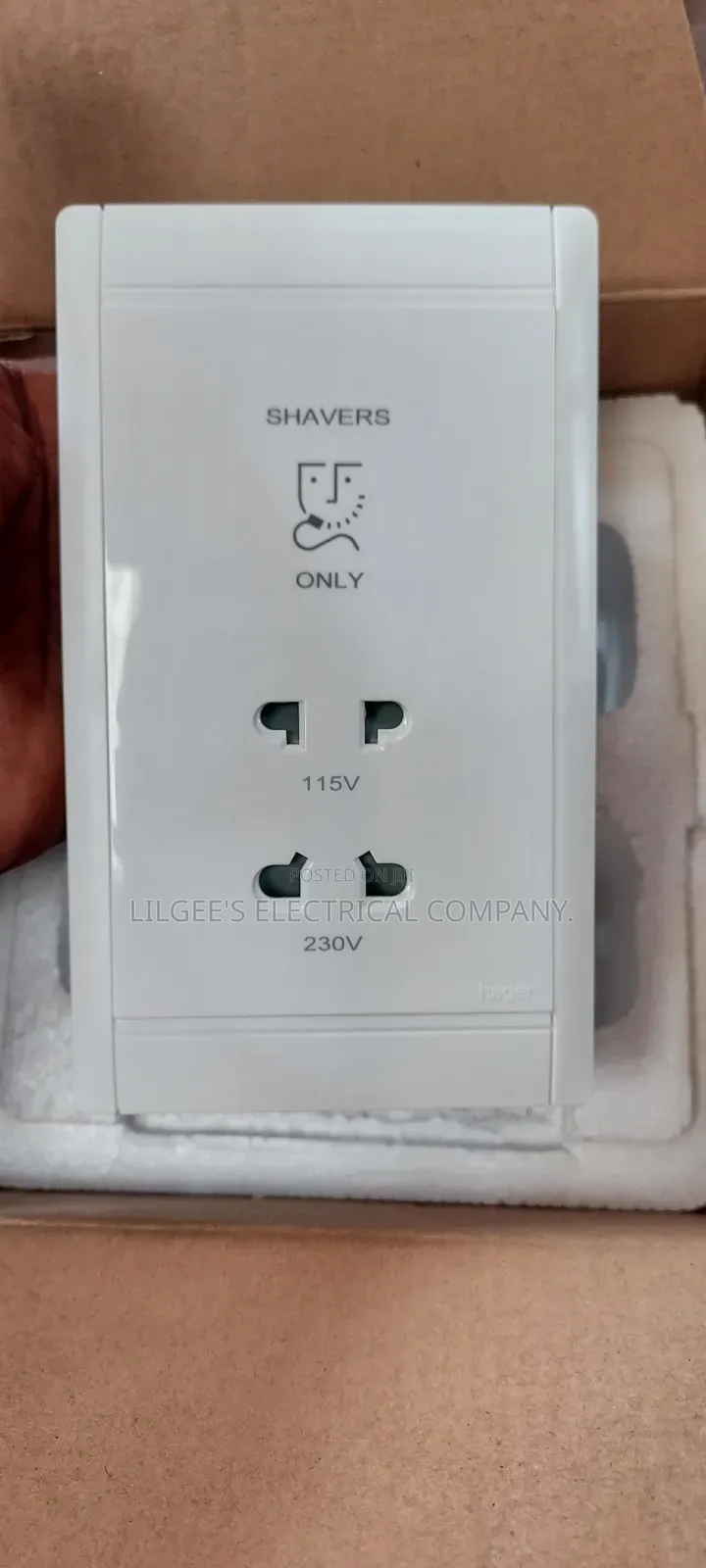 Shavers/Bathroom Socket