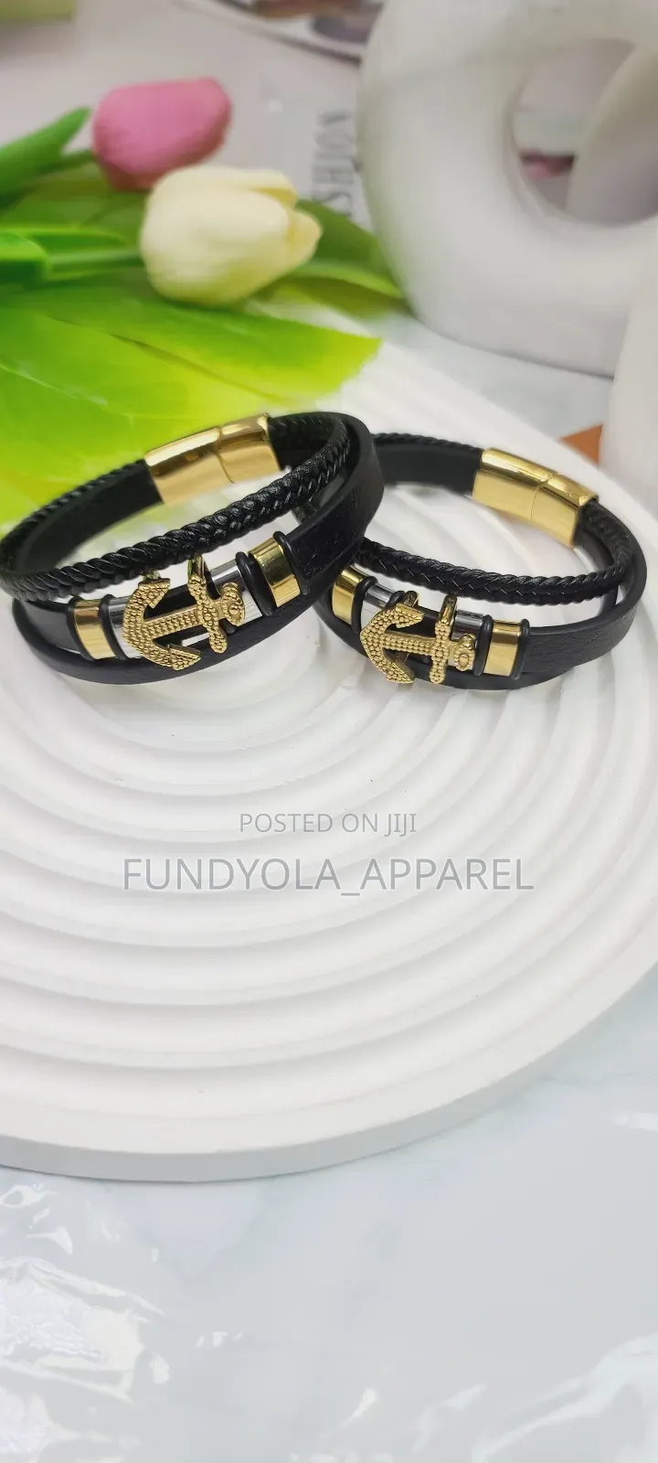 Anchor Colour Mix Hand Bracelet