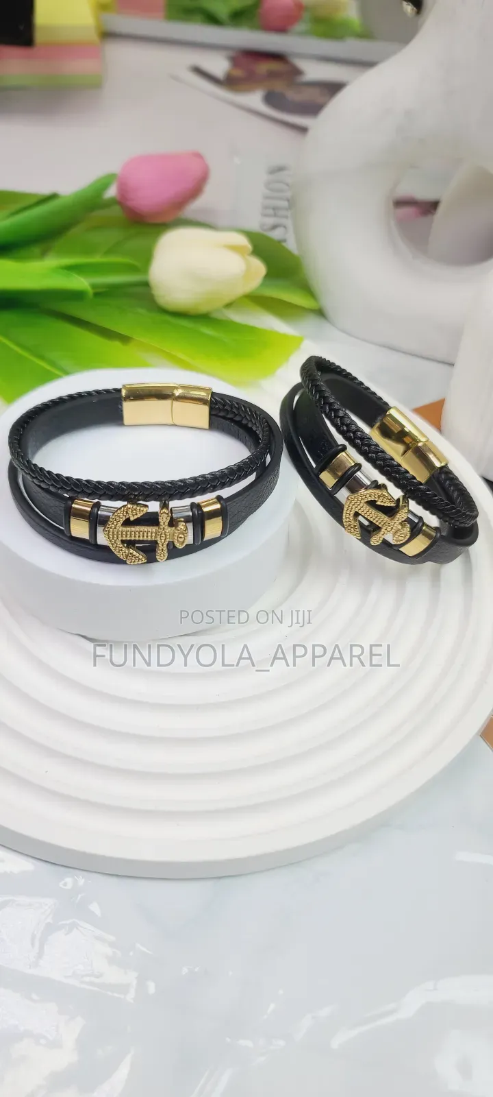 Anchor Colour Mix Hand Bracelet