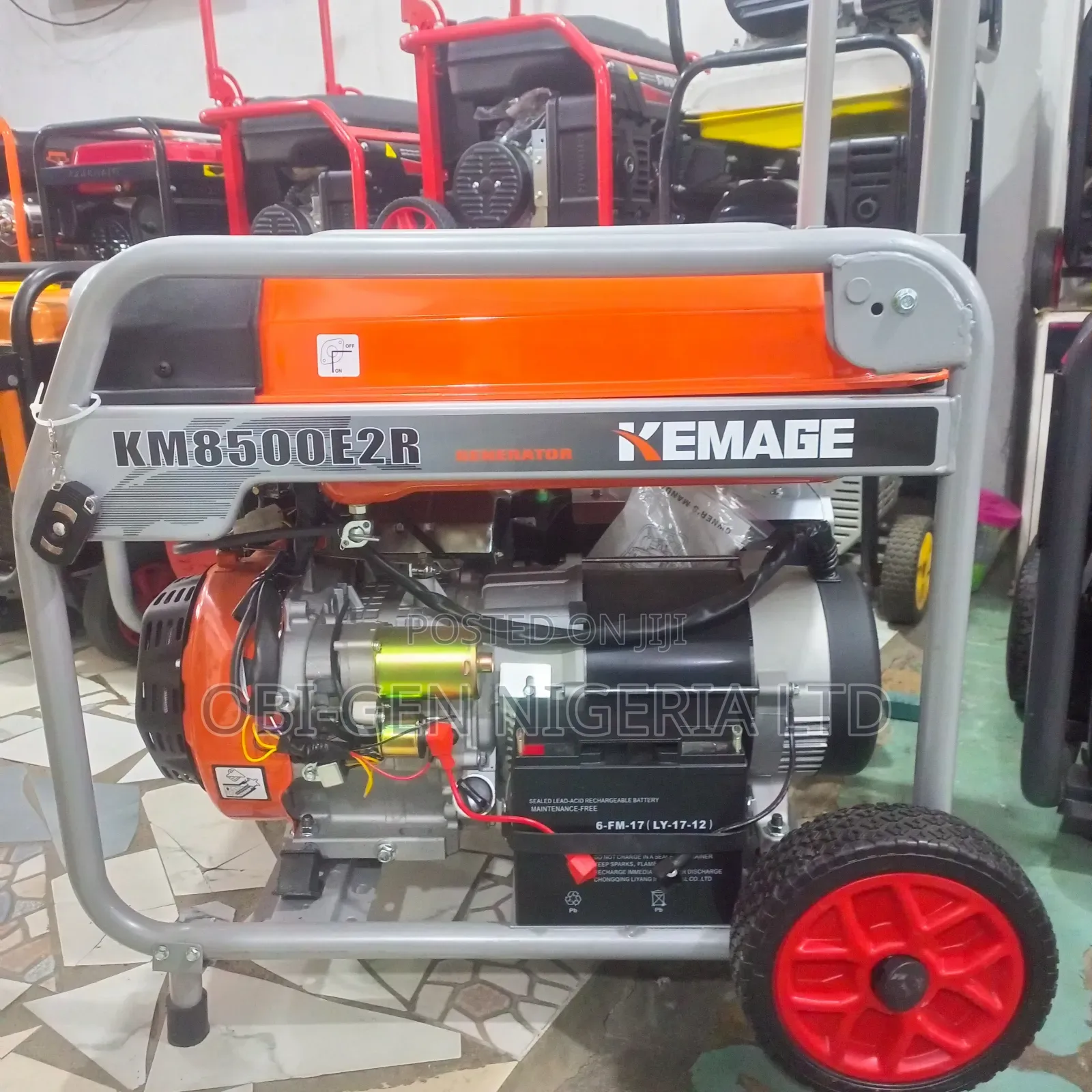 Kemage Km8500e2r Generator Set