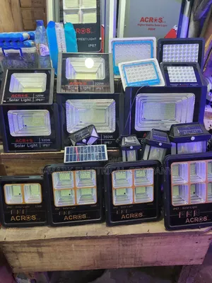 50-600w Solar Flood Light With Remote Control Ip65