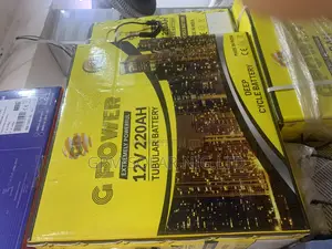 220amps Tall Tubular Battery 12volts