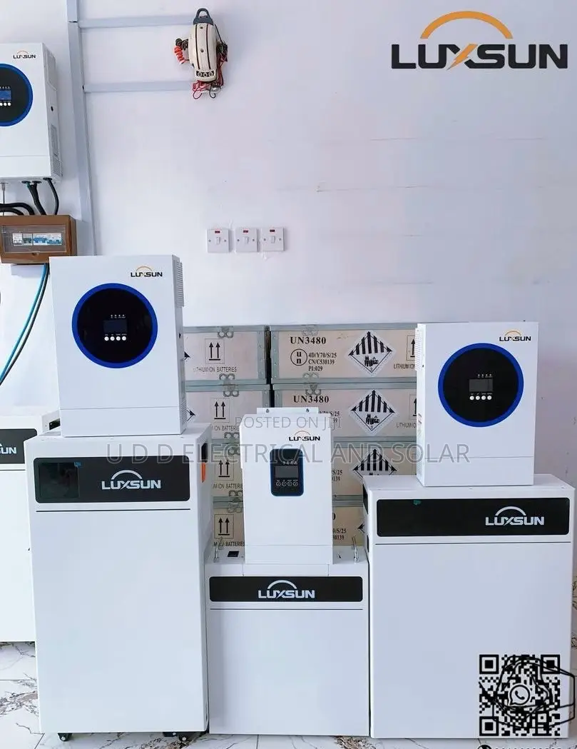 Luxsun Solar Inverter and Lithium Battery Available