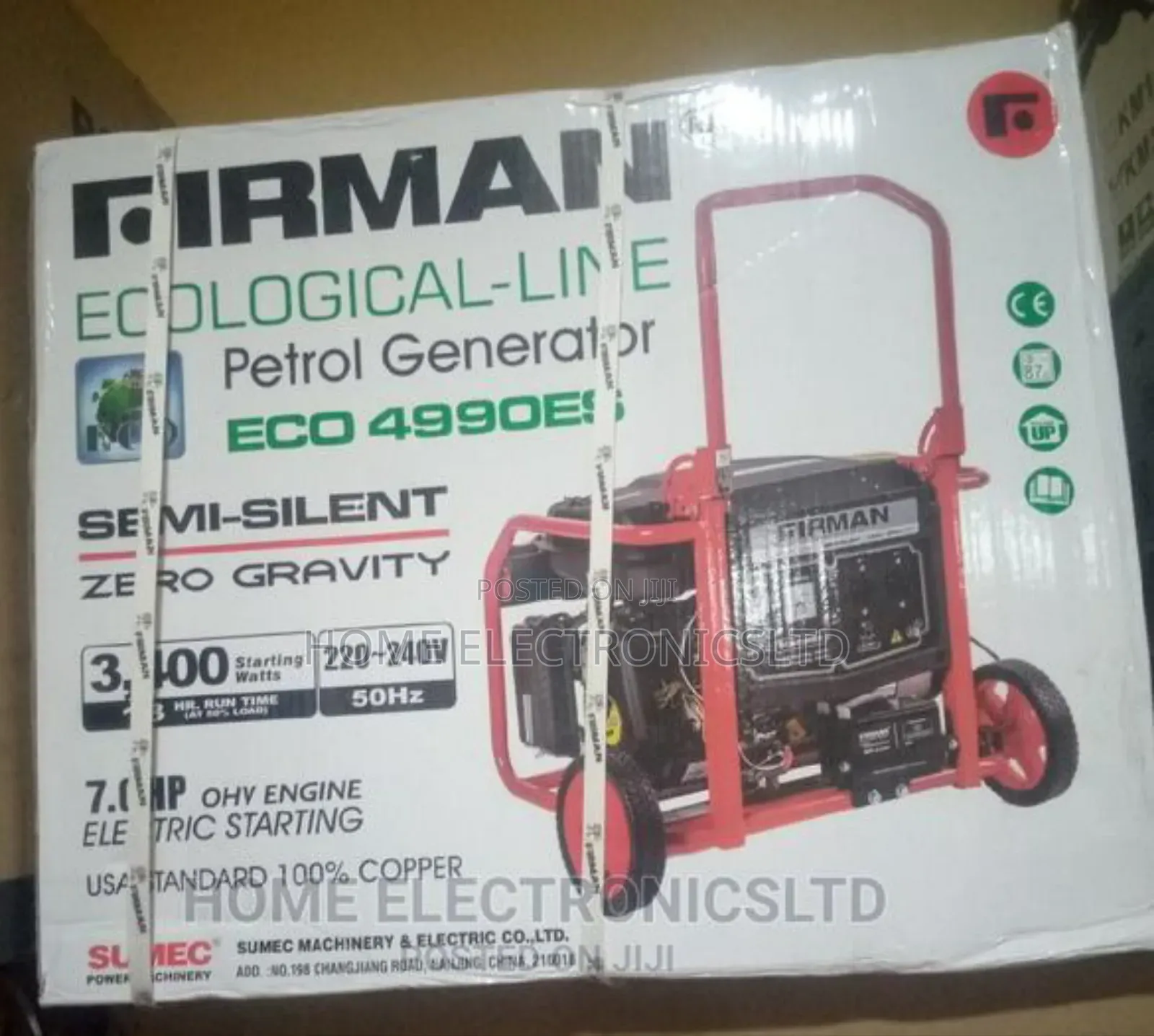 Firman Generator 3.4 KVA