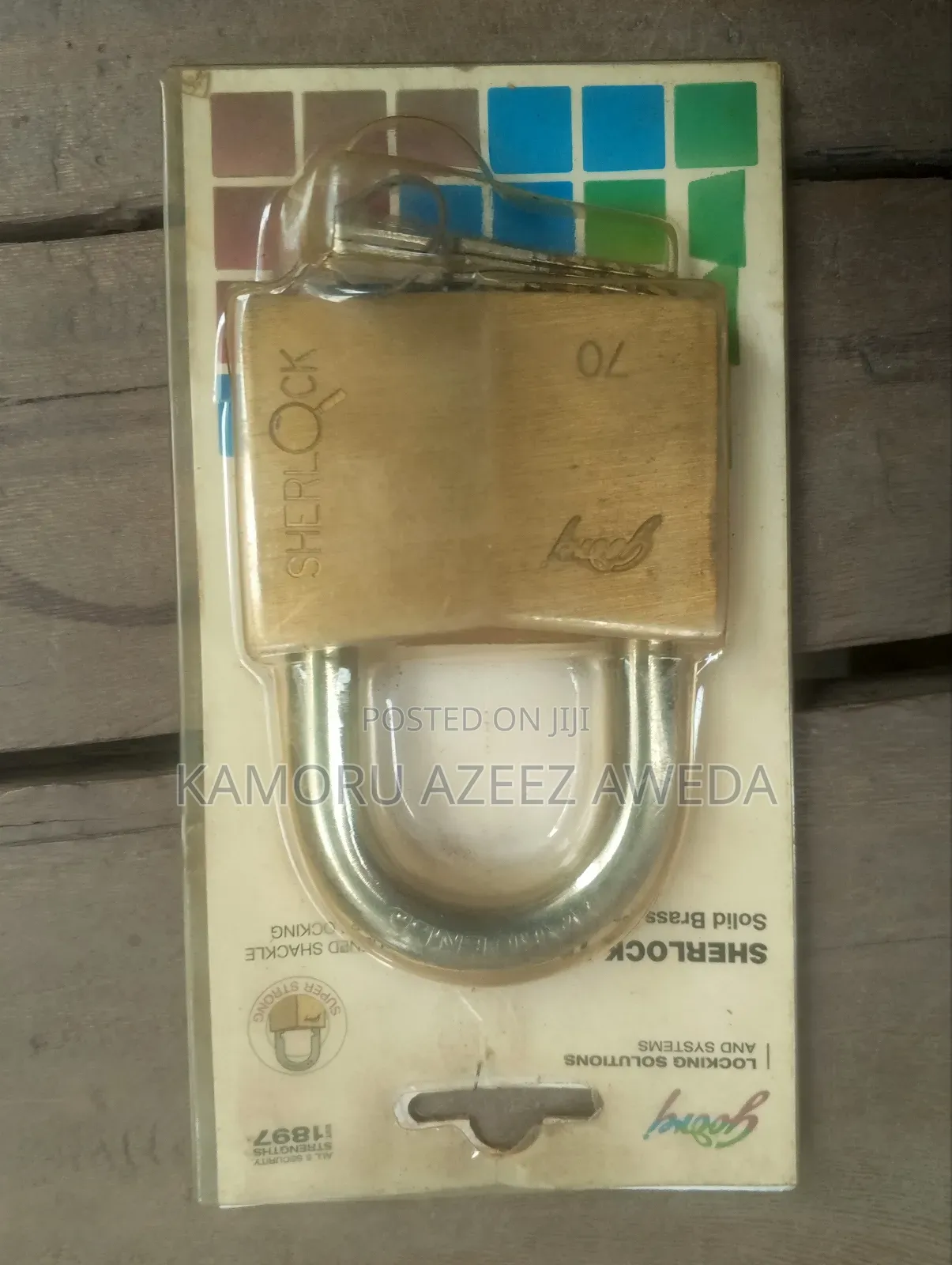 Sherlock Solid Brass 70mm