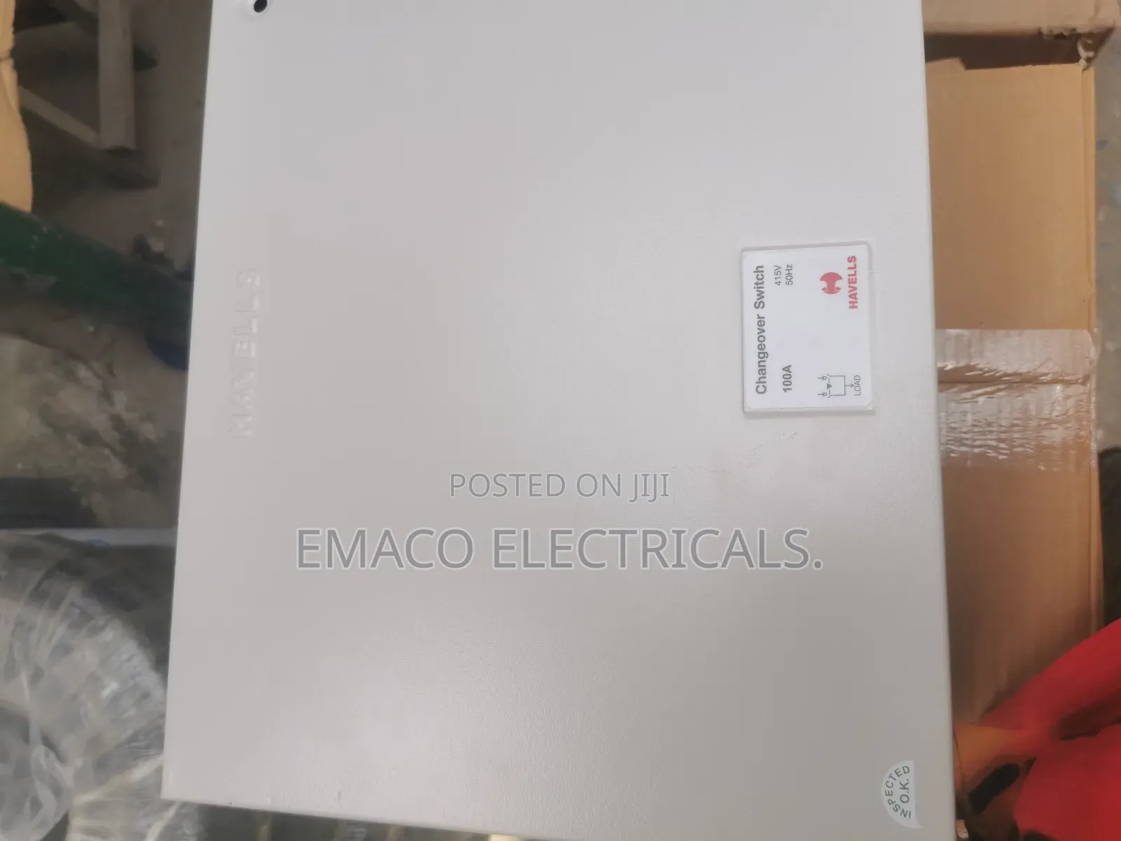 100amps Havell 4 Pole Manual Changeover